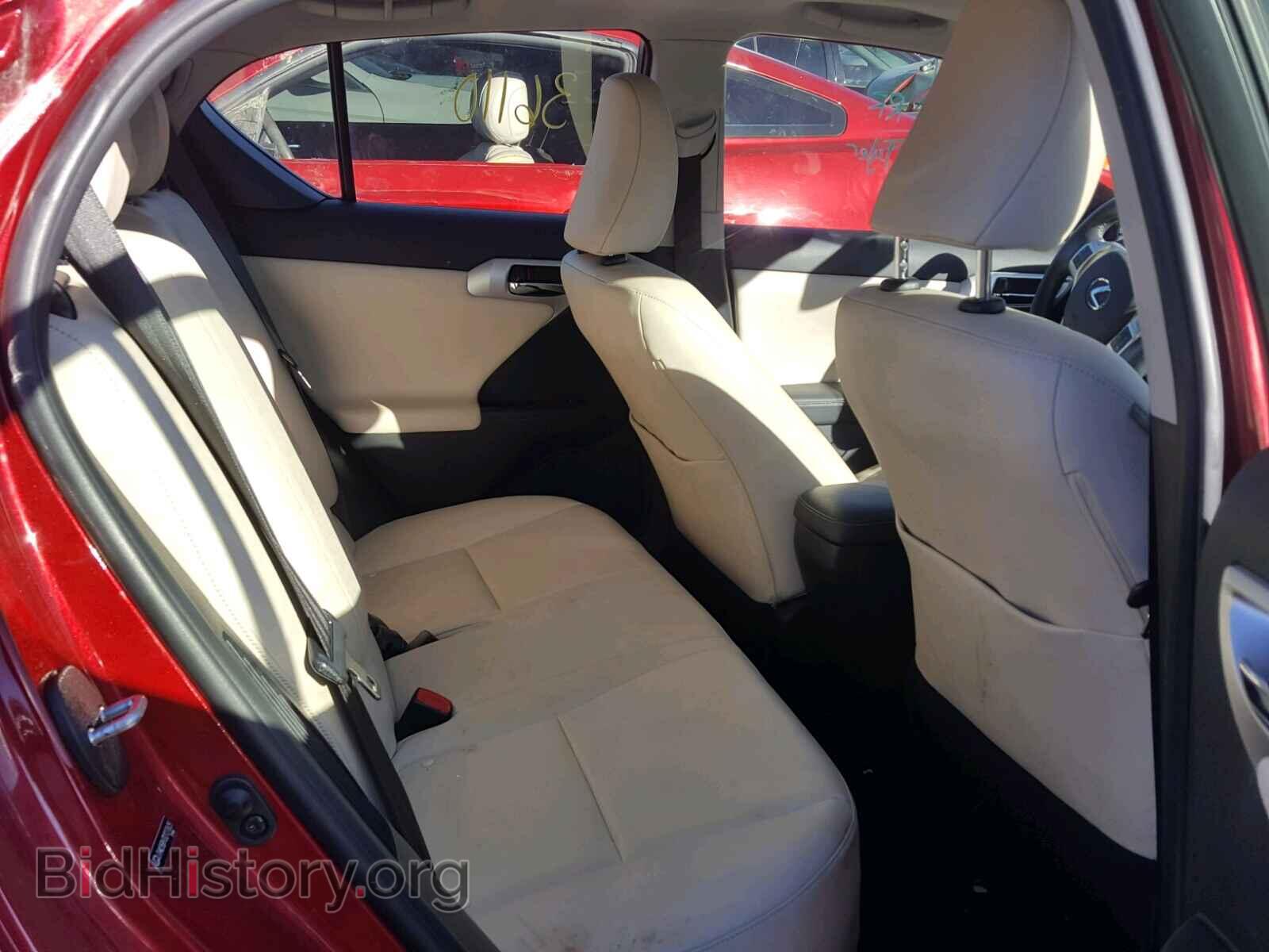 2013 LEXUS CT 200 - VIN: JTHKD5BH7D2127625 - Фото 6