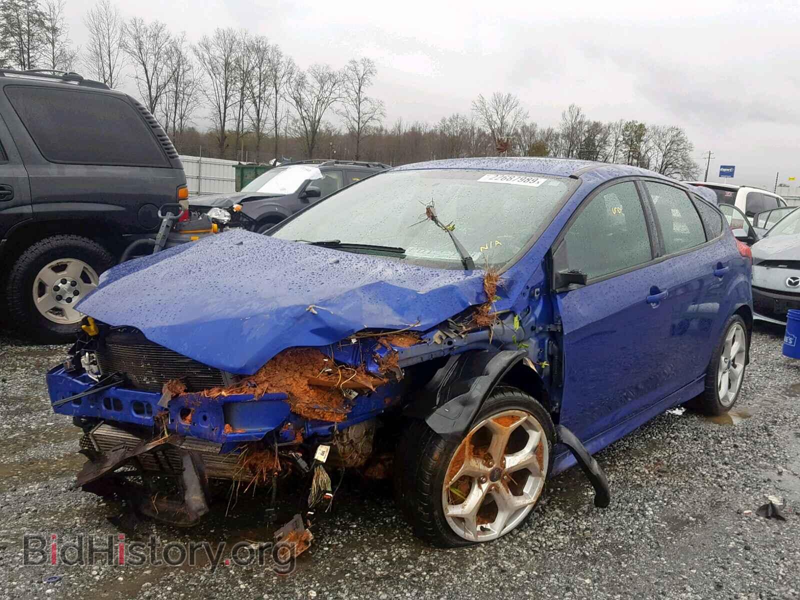 2013 FORD FOCUS - VIN: 1FADP3L93DL135895 - Фото 2