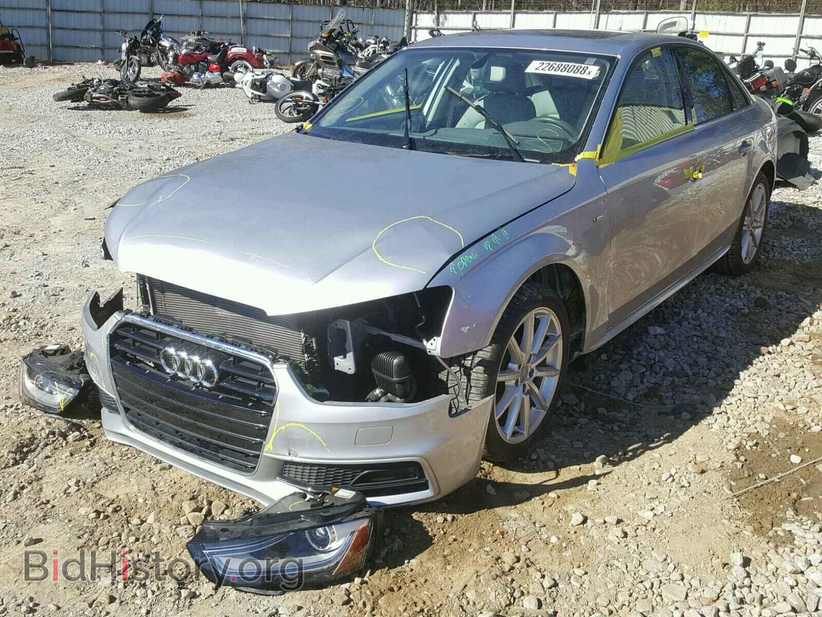 2016 AUDI A4 - VIN: WAUBFAFL5GN018034 - Фото 2