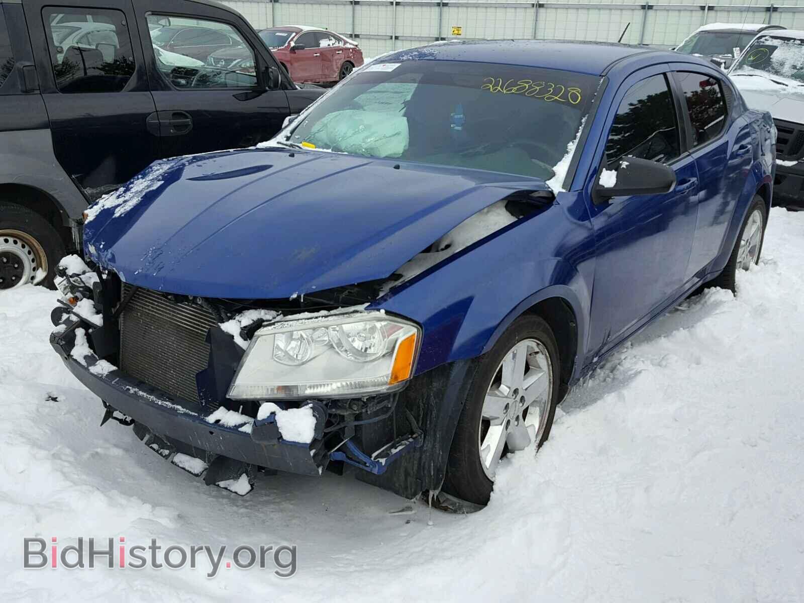 2012 DODGE AVENGER - VIN: 1C3CDZAB9CN231948 - Фото 2