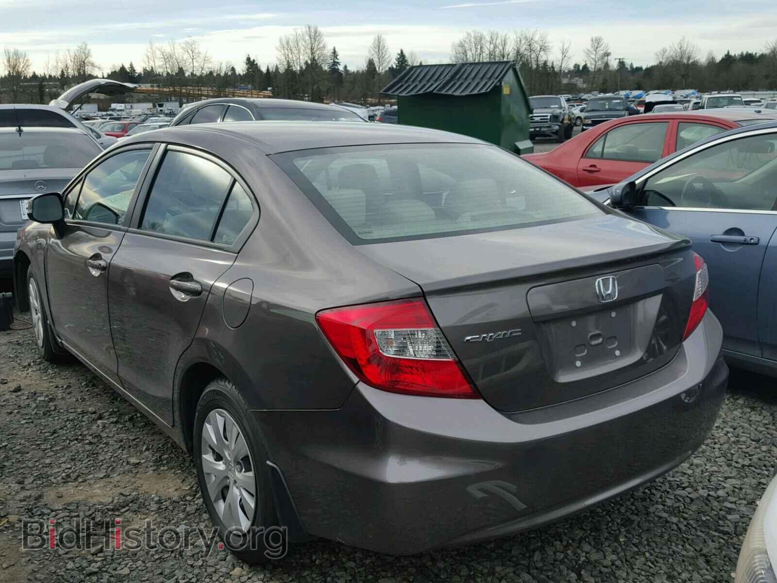 2012 HONDA CIVIC - VIN: 2HGFB2F59CH598044 - Фото 3