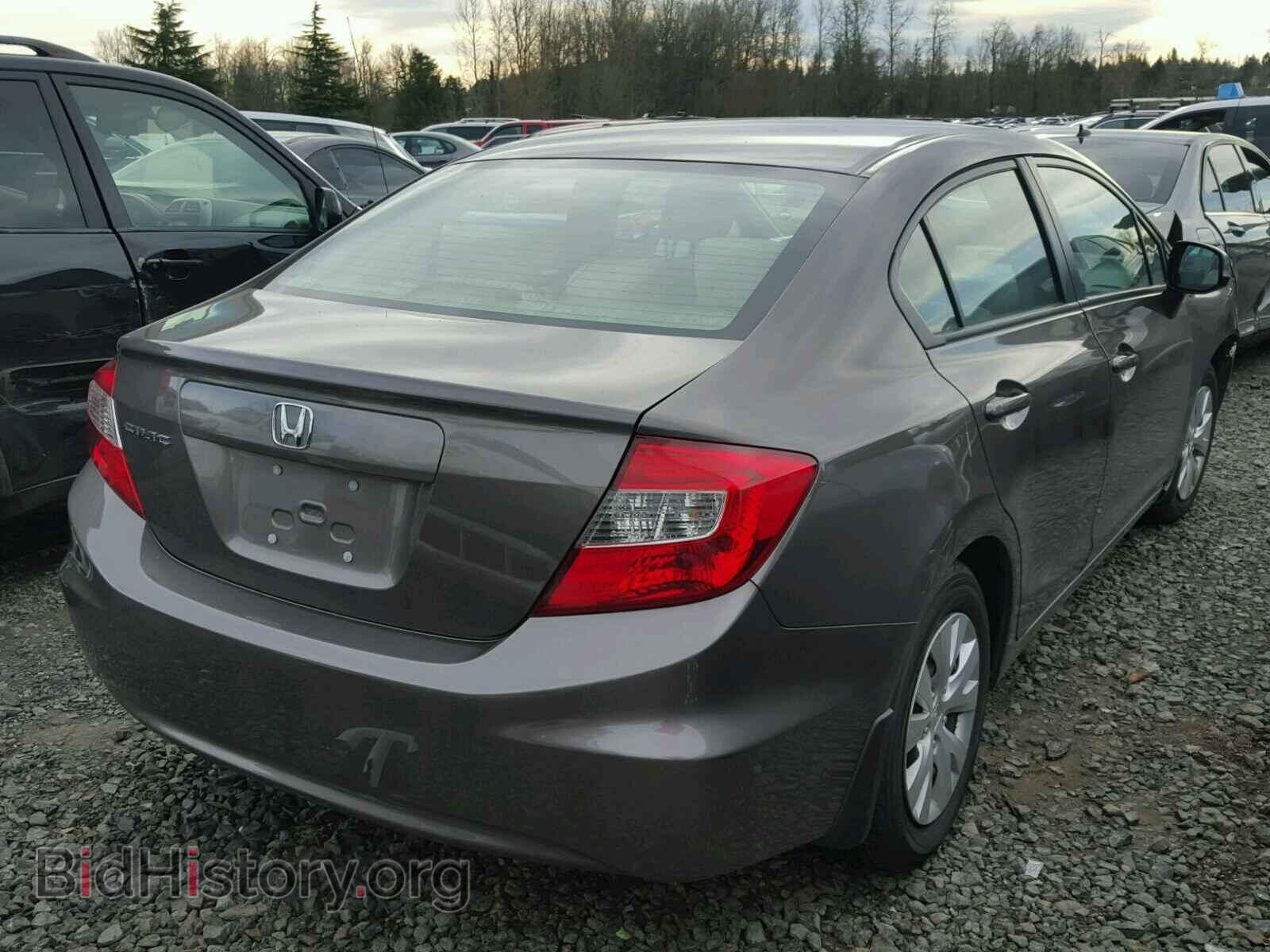 2012 HONDA CIVIC - VIN: 2HGFB2F59CH598044 - Фото 4