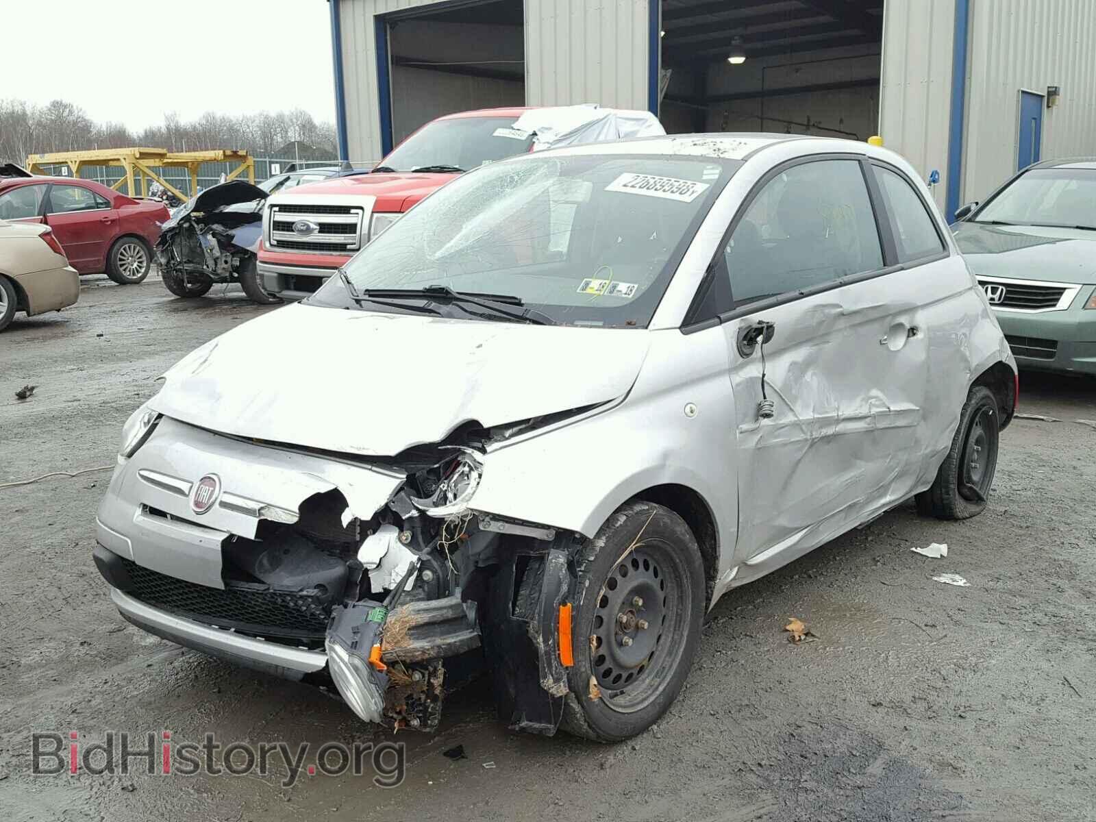 2012 FIAT 500 - VIN: 3C3CFFAR7CT237902 - Фото 2