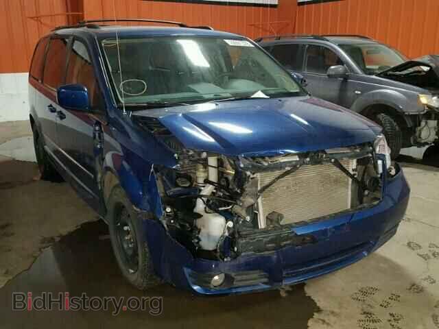 2010 Dodge CARAVAN Grand Cara (VIN 2D4RN4DXXAR389487) — photo 1 of 10, Copart, damage: front end
