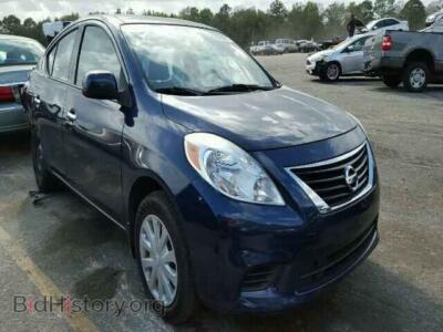 2014 Nissan VERSA, blue — VIN 3N1CN7AP2EL802470, Copart