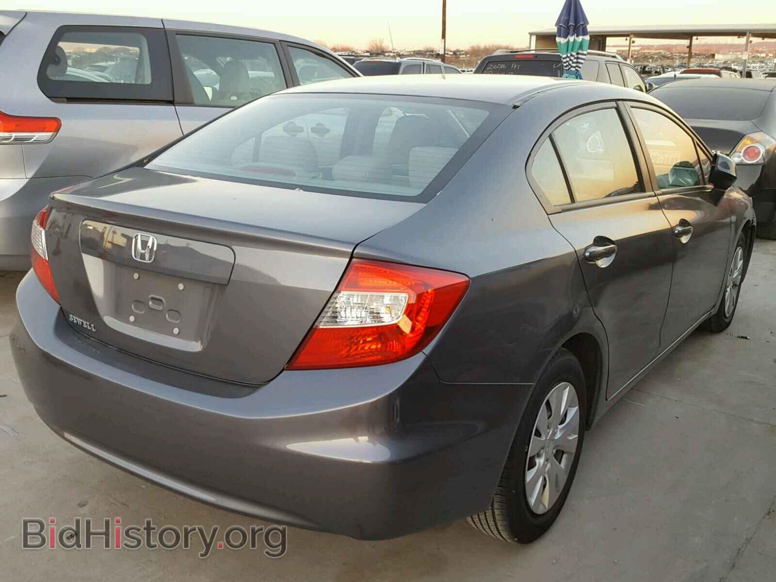 2012 HONDA CIVIC - VIN: 19XFB2F59CE109572 - Фото 4