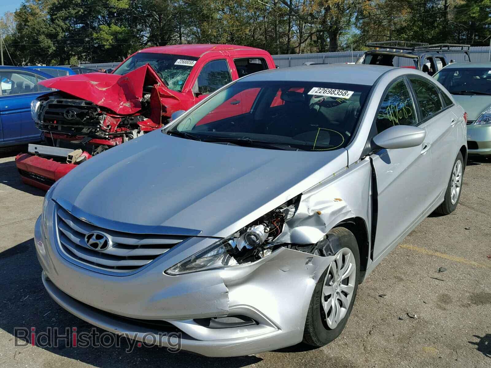 2012 HYUNDAI SONATA - VIN: 5NPEB4AC8CH380115 - Фото 2