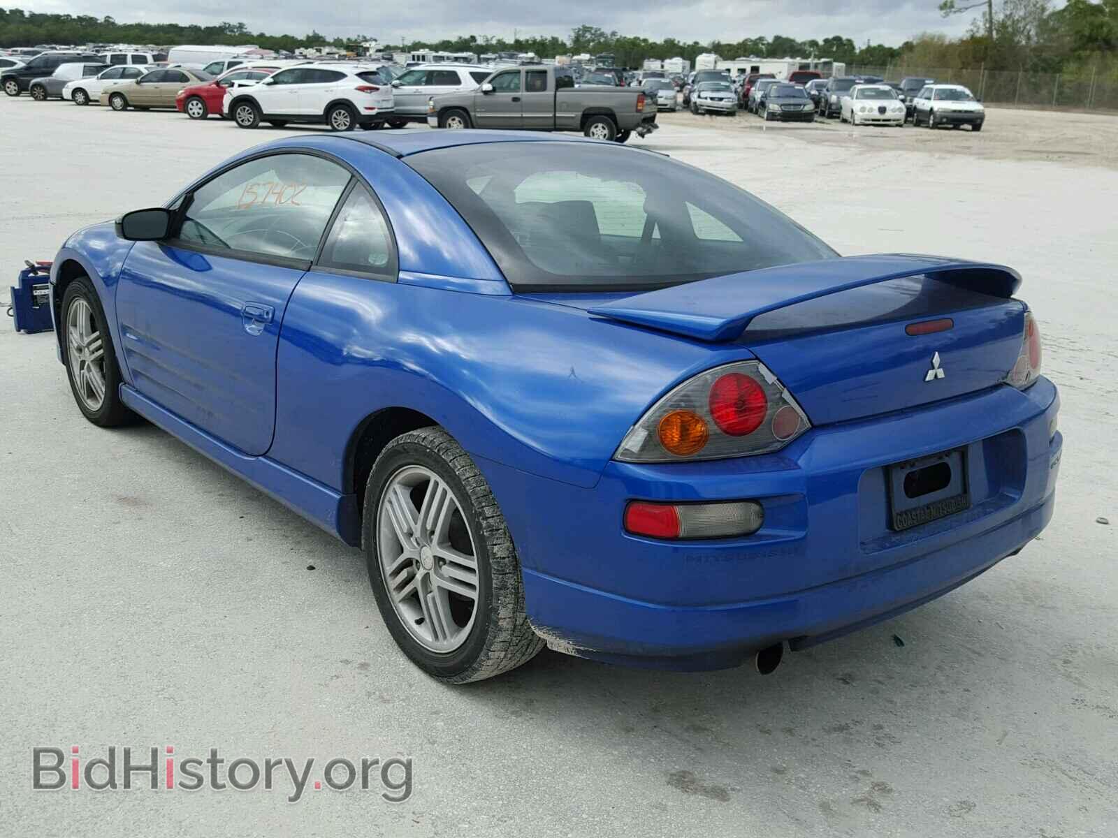 2005 MITSUBISHI ECLIPSE - VIN: 4A3AC84H85E019350 - Фото 3