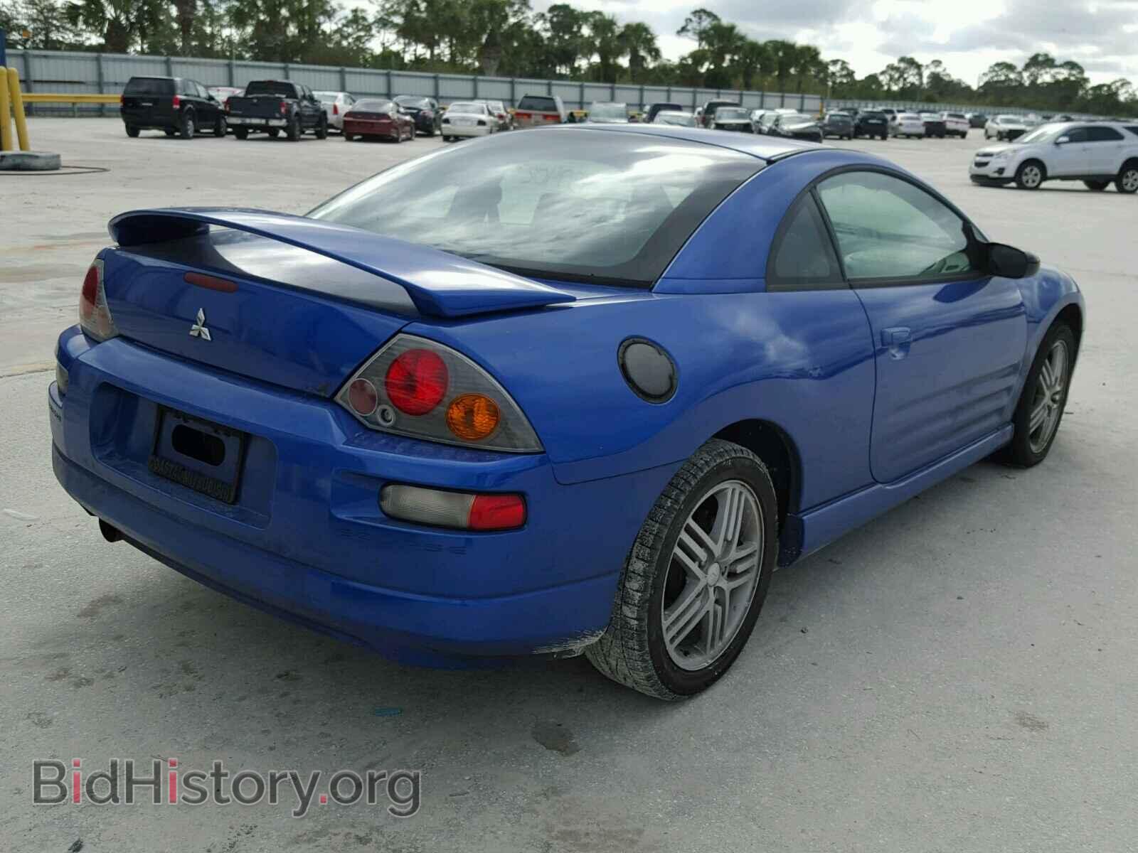 2005 MITSUBISHI ECLIPSE - VIN: 4A3AC84H85E019350 - Фото 4