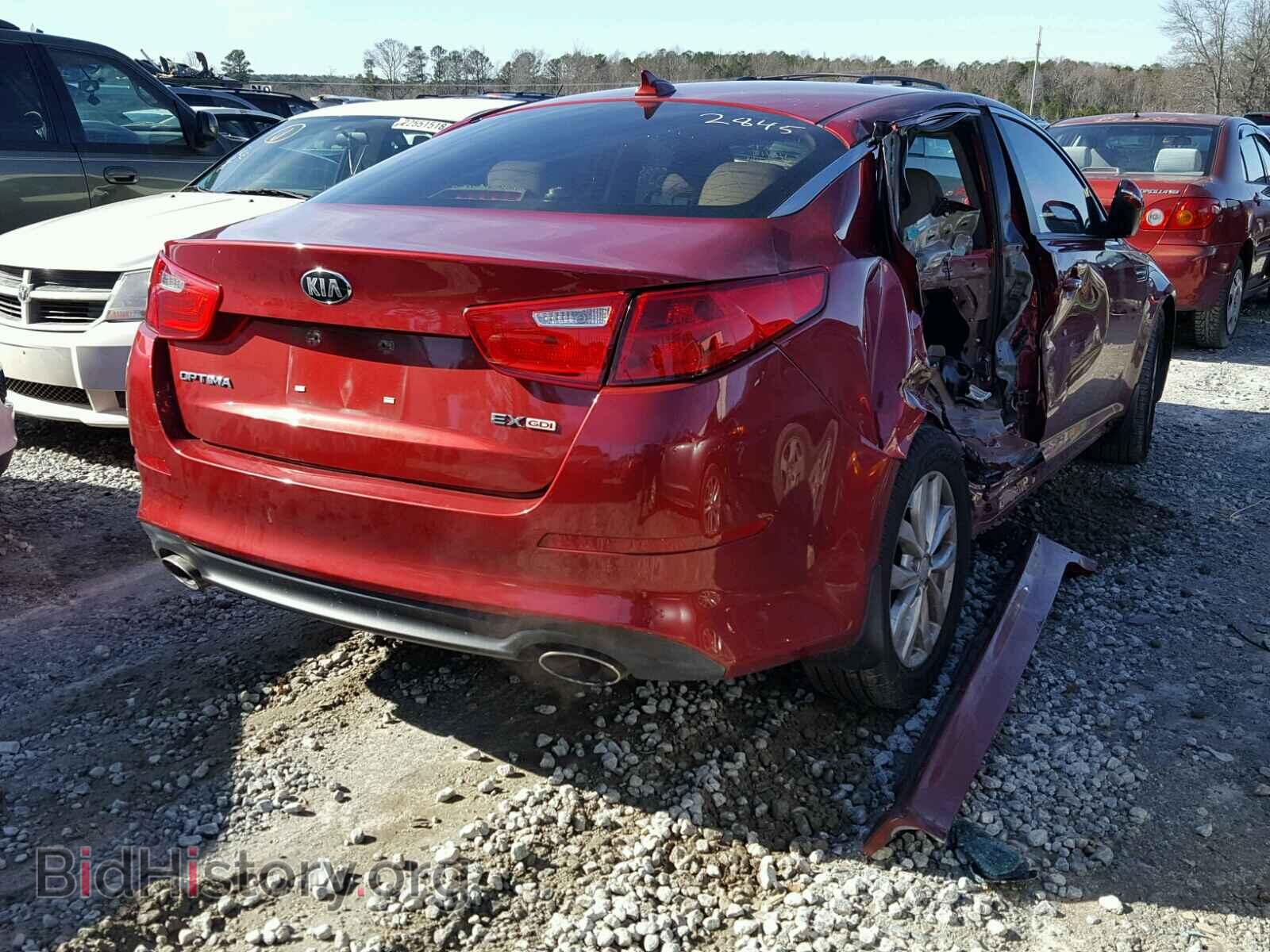 2015 KIA OPTIMA - VIN: 5XXGN4A72FG462845 - Photo 4