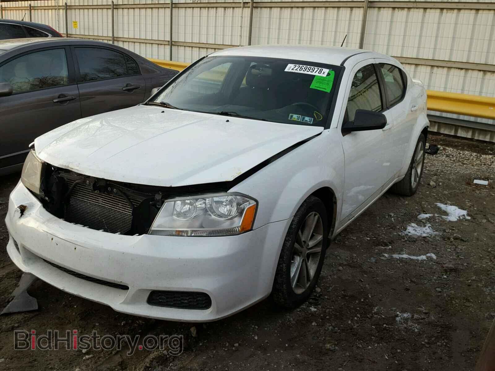 2012 DODGE AVENGER - VIN: 1C3CDZAG4CN255991 - Фото 2