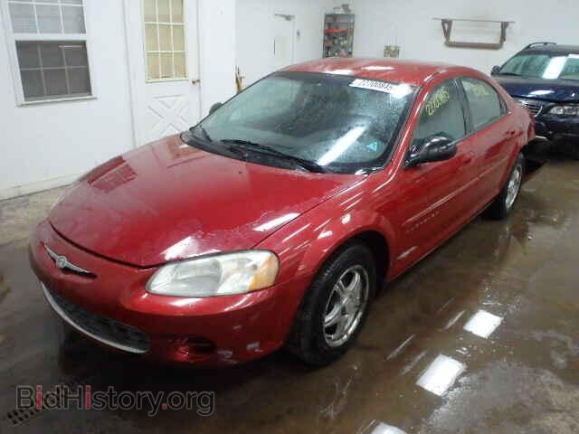 2001 CHRYSLER SEBRING - VIN: 1C3EL46U41N554164 - Фото 2