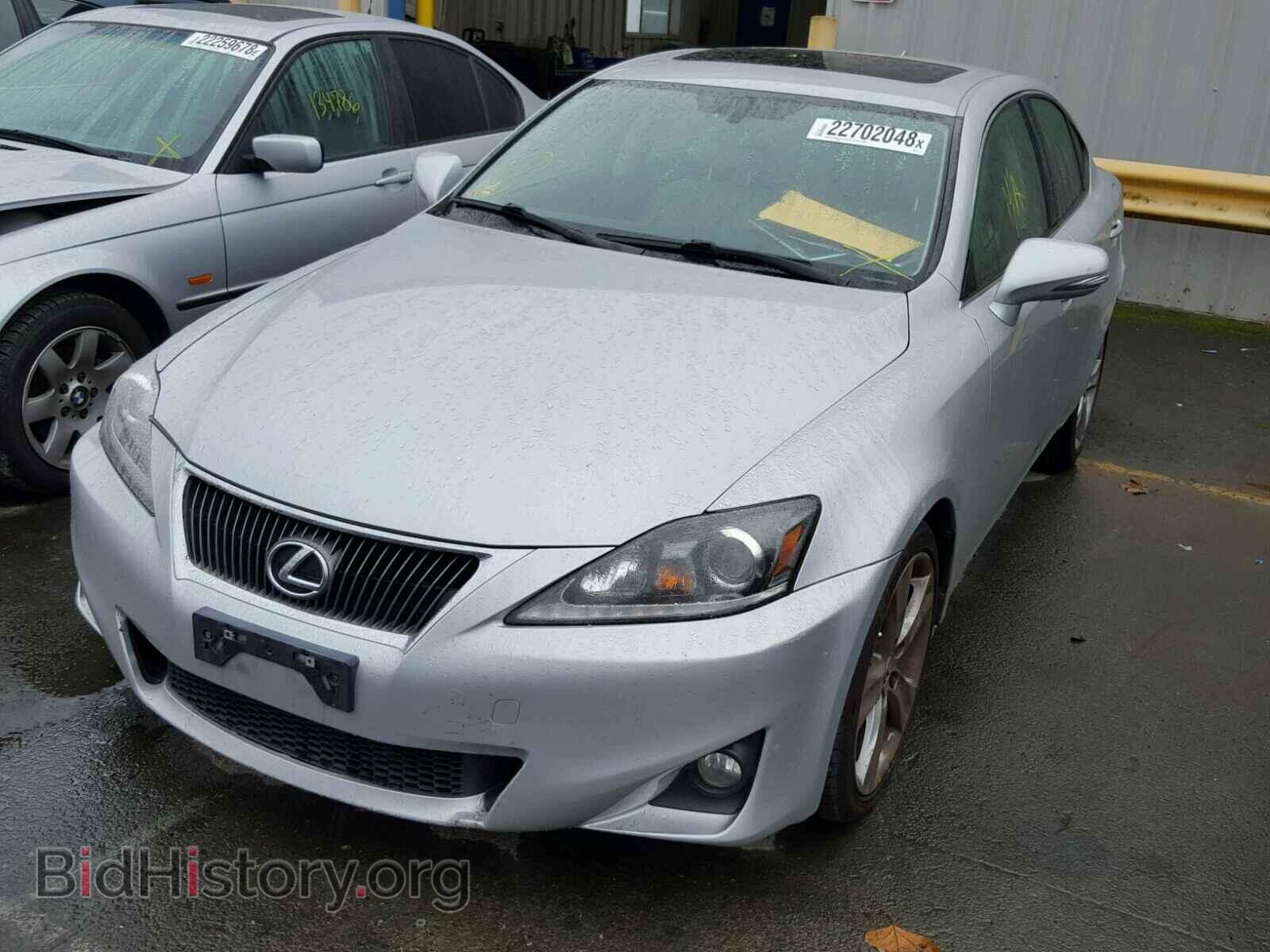 2012 LEXUS IS250 - VIN: JTHBF5C29C5168209 - Фото 2