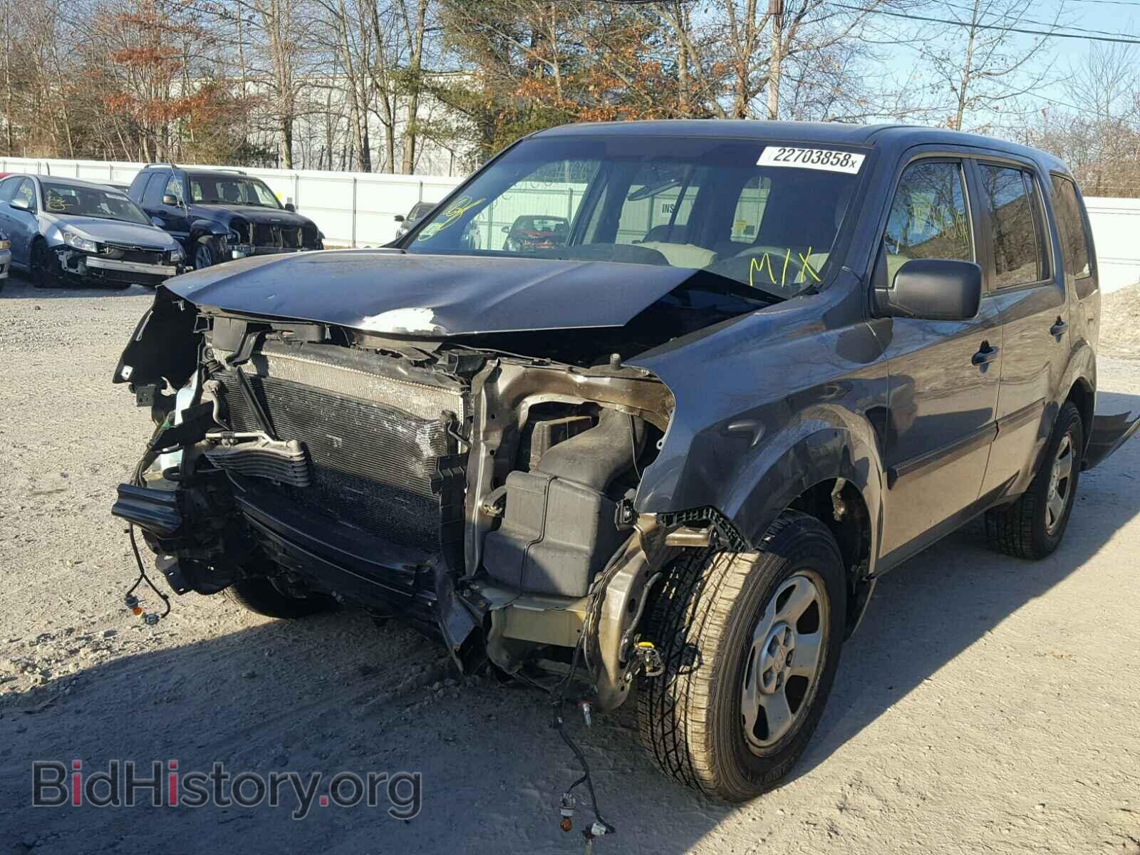 2013 HONDA PILOT - VIN: 5FNYF4H23DB029787 - Фото 2
