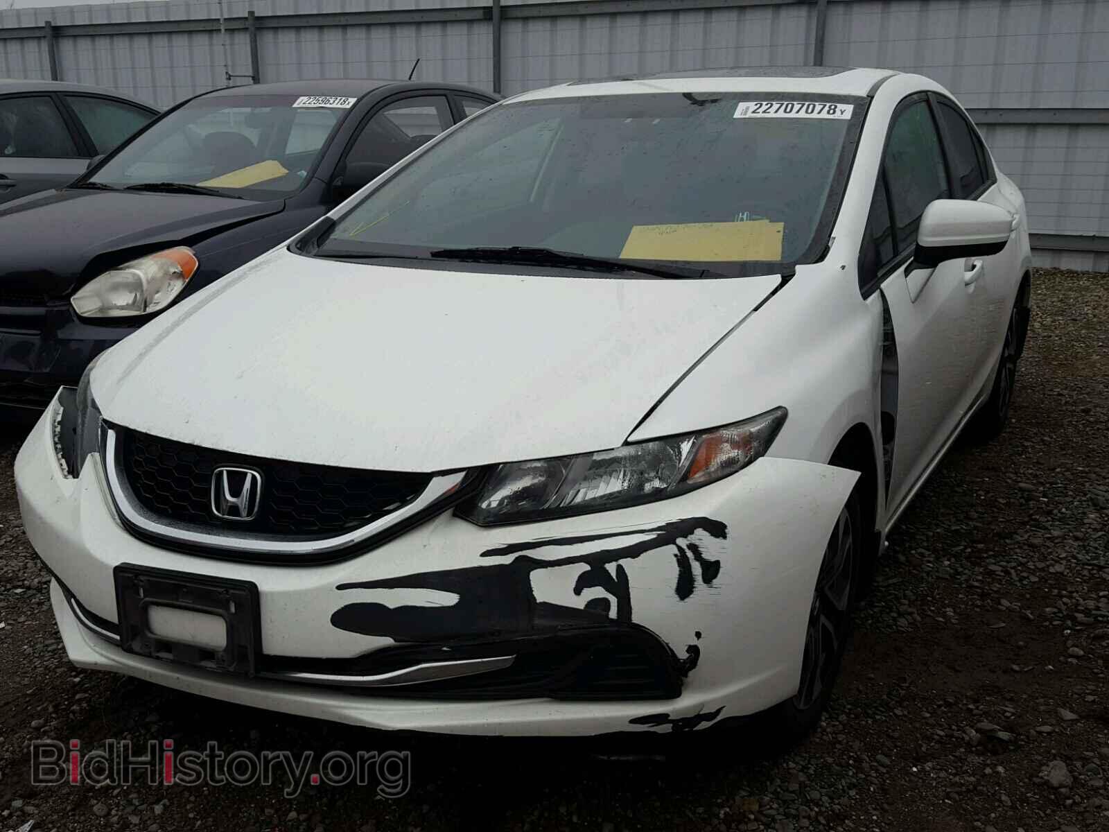 2014 HONDA CIVIC - VIN: 19XFB2F8XEE006285 - Фото 2