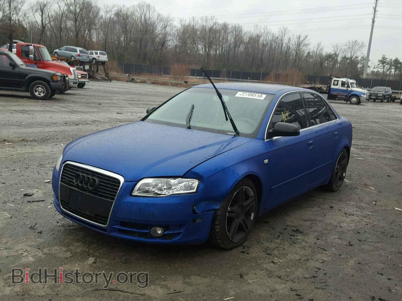 2007 AUDI A4 - VIN: WAUDF78E47A026241 - Фото 2