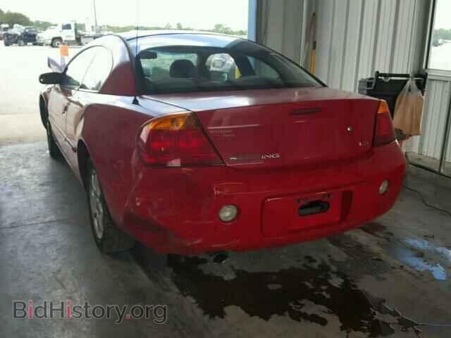 2001 CHRYSLER SEBRING - VIN: 4C3AG42H11E075064 - Фото 3