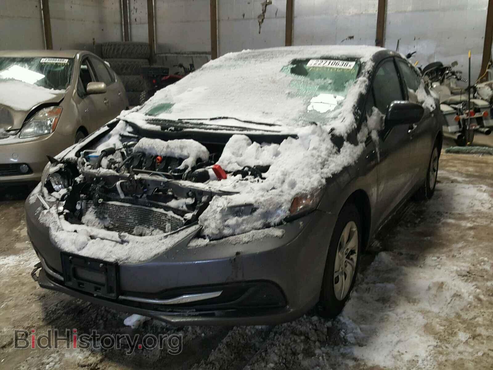 2014 HONDA CIVIC - VIN: 19XFB2F51EE054585 - Фото 2