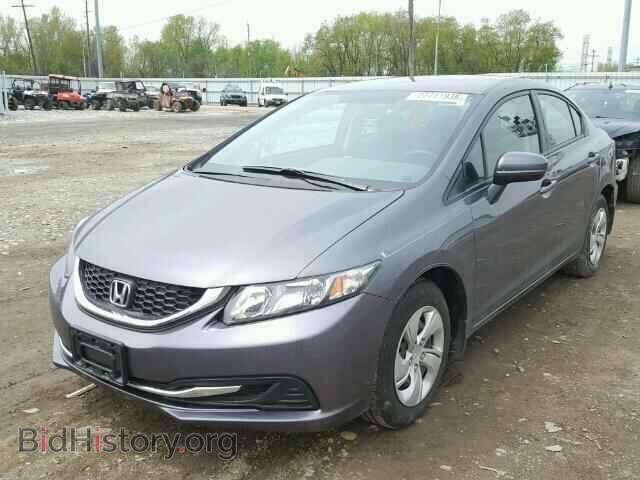 2014 HONDA CIVIC - VIN: 2HGFB2F51EH549729 - Фото 2