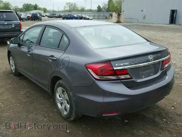 2014 HONDA CIVIC - VIN: 2HGFB2F51EH549729 - Фото 3