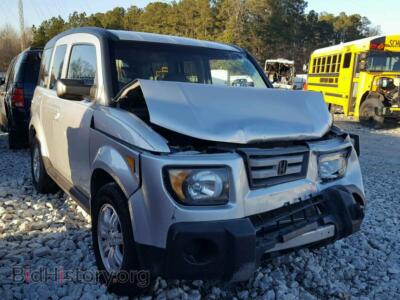 2008 Honda ELEMENT Element EX, серебристый — VIN 5J6YH18768L007011, Copart