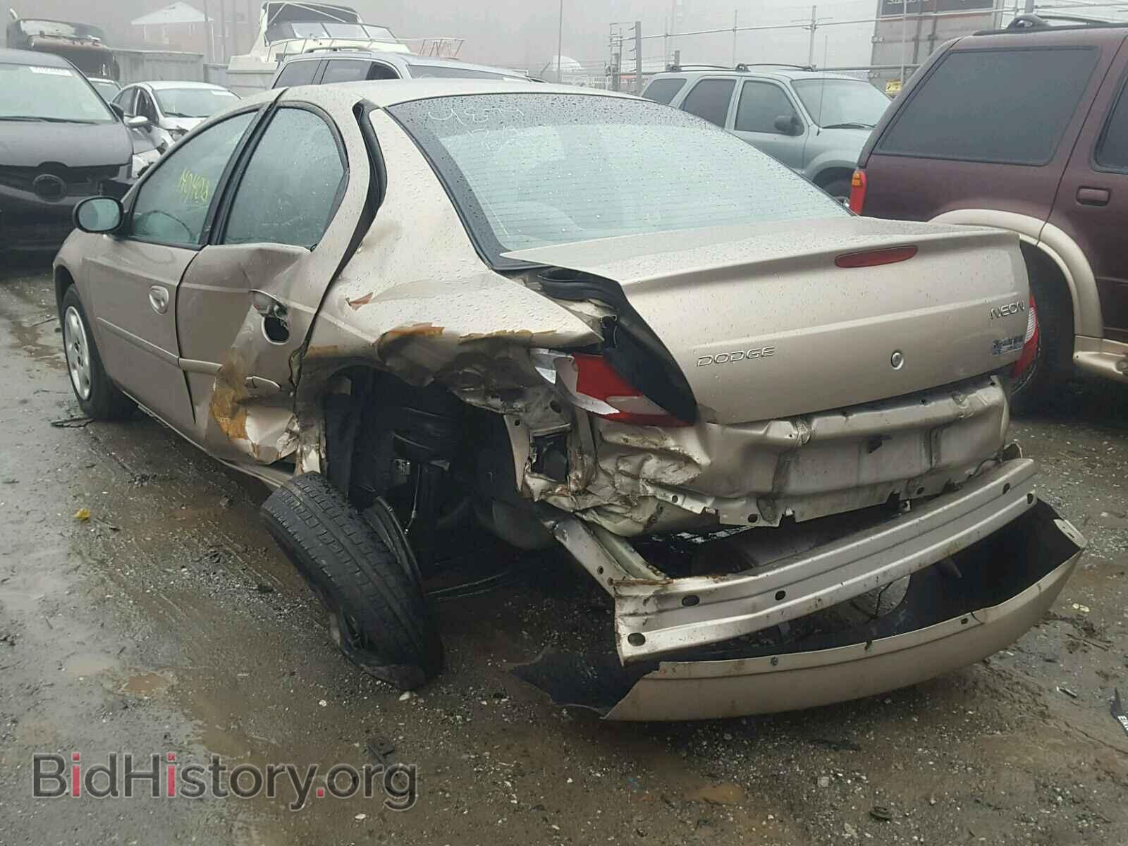 2002 DODGE NEON - VIN: 1B3AS26C32D651132 - Фото 3