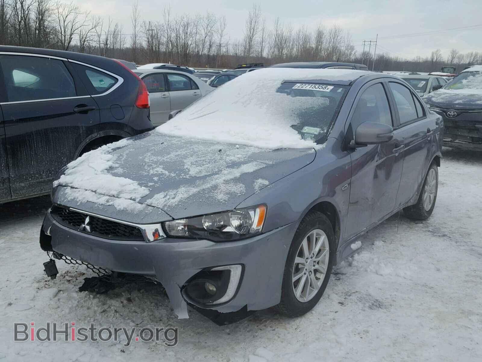 2016 MITSUBISHI LANCER - VIN: JA32V2FWXGU007458 - Фото 2