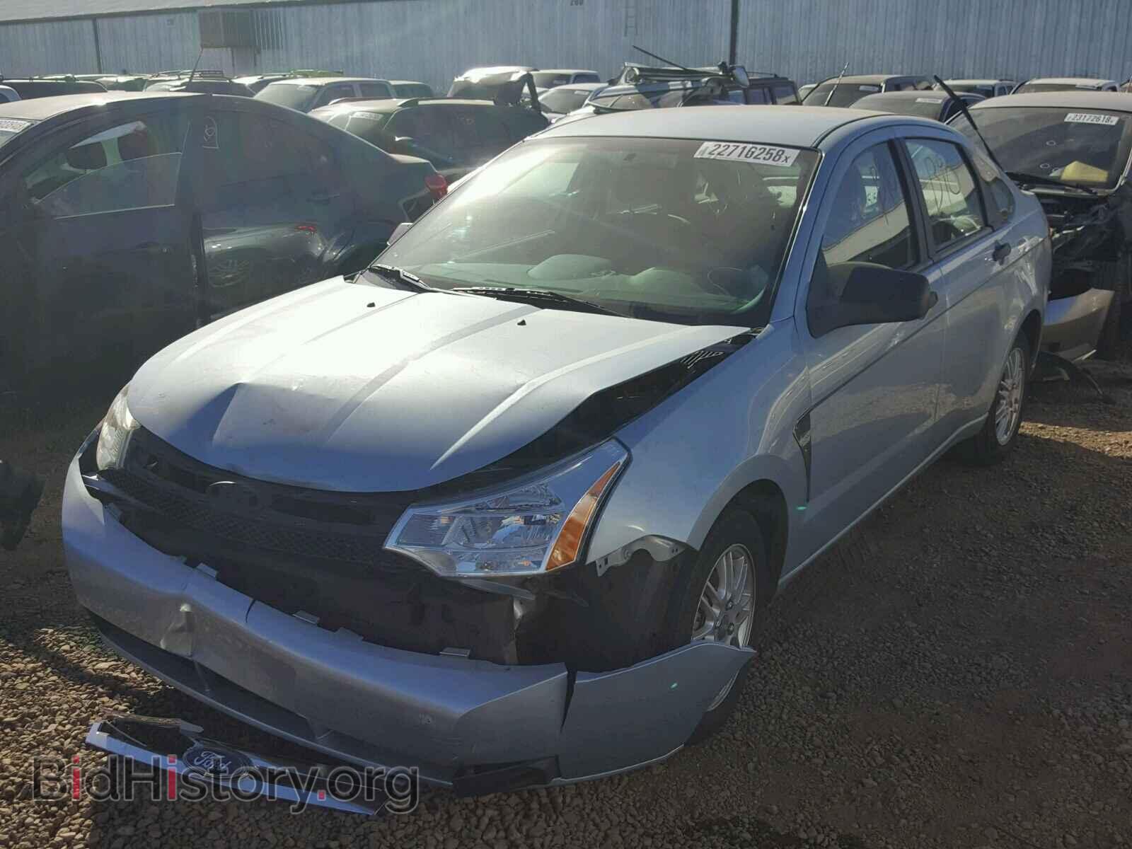 2008 FORD FOCUS - VIN: 1FAHP35N78W117609 - Фото 2