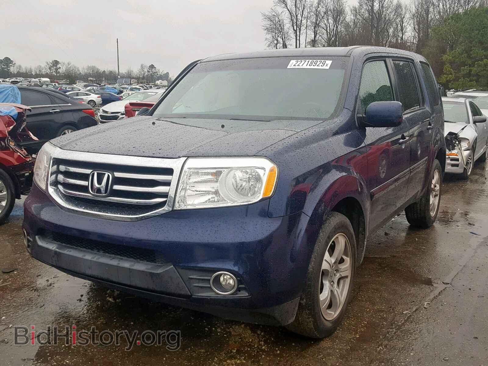 2014 HONDA PILOT EX - VIN: 5FNYF3H49EB024123 - Photo 2