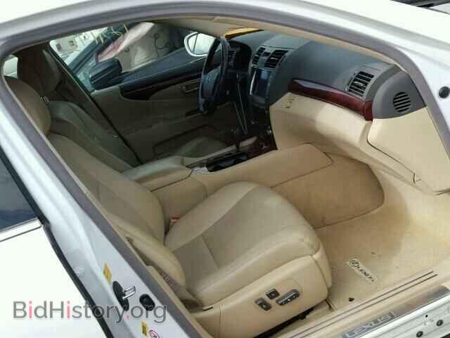 2007 LEXUS LS460 - VIN: JTHBL46F275031376 - Фото 5