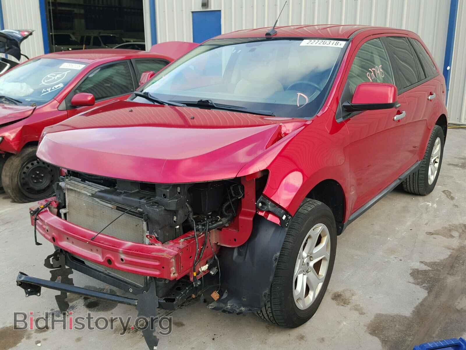 2011 FORD EDGE - VIN: 2FMDK3JCXBBA55980 - Фото 2