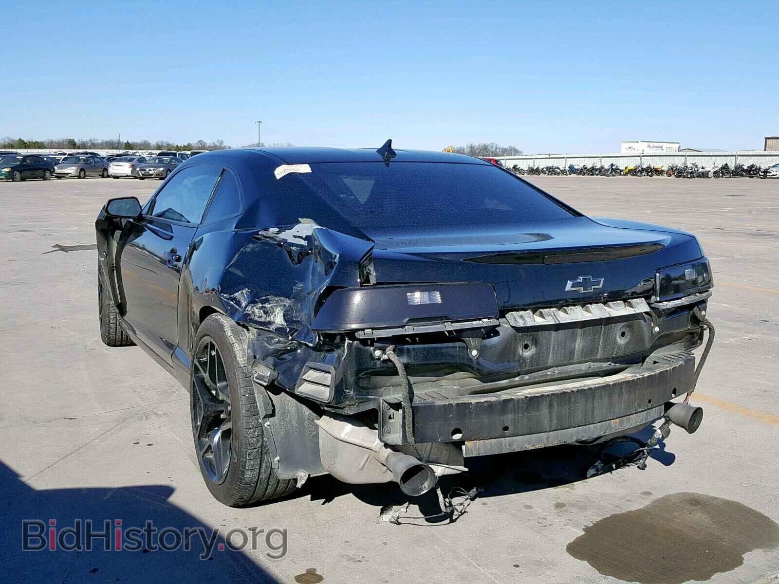 2014 CHEVROLET CAMARO - VIN: 2G1FB1E36E9142002 - Фото 3