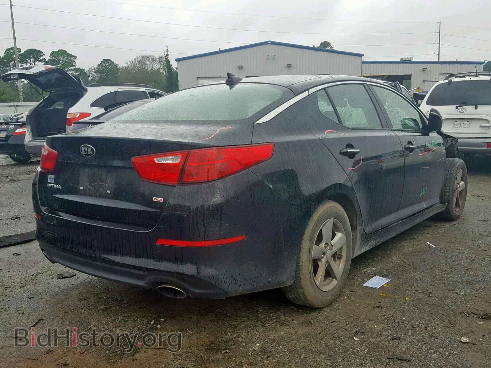 2015 KIA OPTIMA - VIN: 5XXGM4A79FG449884 - Photo 4
