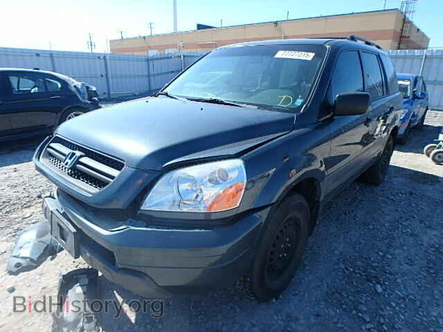 2005 HONDA PILOT - VIN: 2HKYF18185H569158 - Фото 2