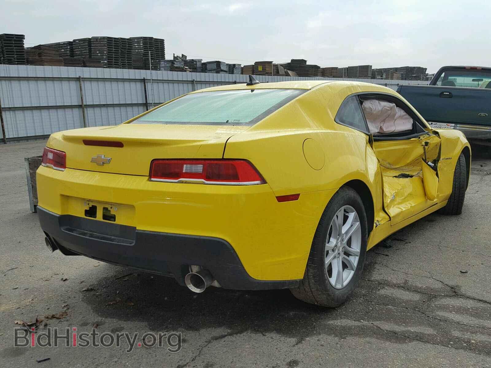 2014 CHEVROLET CAMARO - VIN: 2G1FA1E36E9187332 - Фото 4