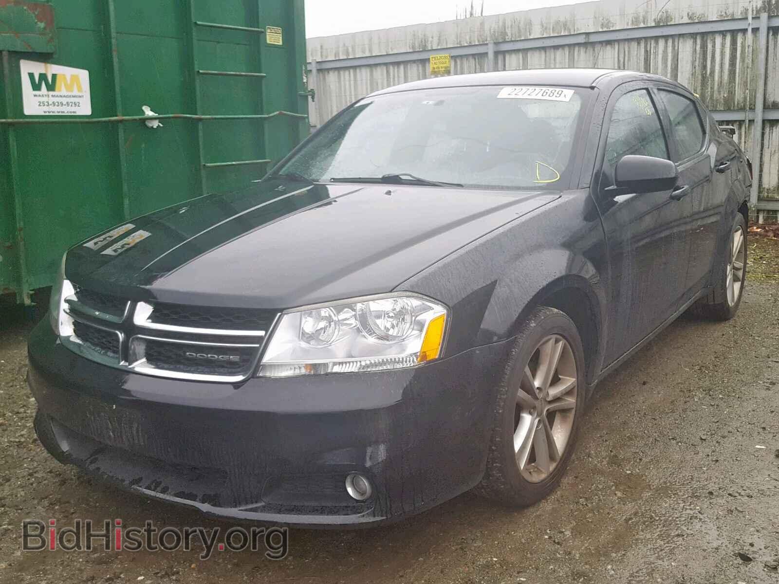2011 DODGE AVENGER - VIN: 1B3BD1FGXBN524318 - Фото 2