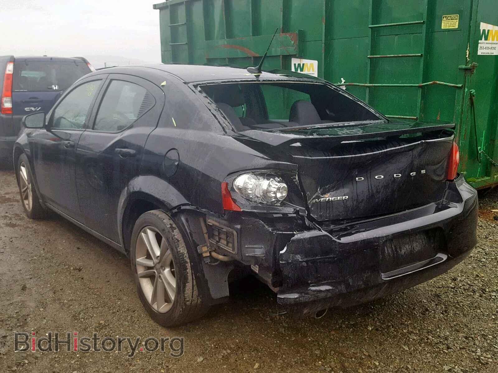 2011 DODGE AVENGER - VIN: 1B3BD1FGXBN524318 - Фото 3