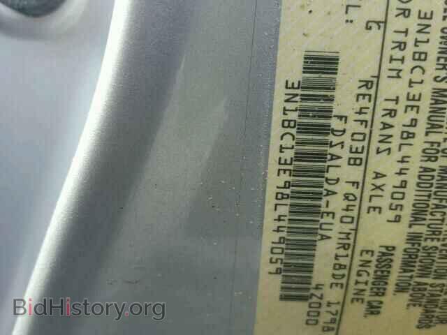 2008 NISSAN VERSA - VIN: 3N1BC13E98L449059 - Фото 10