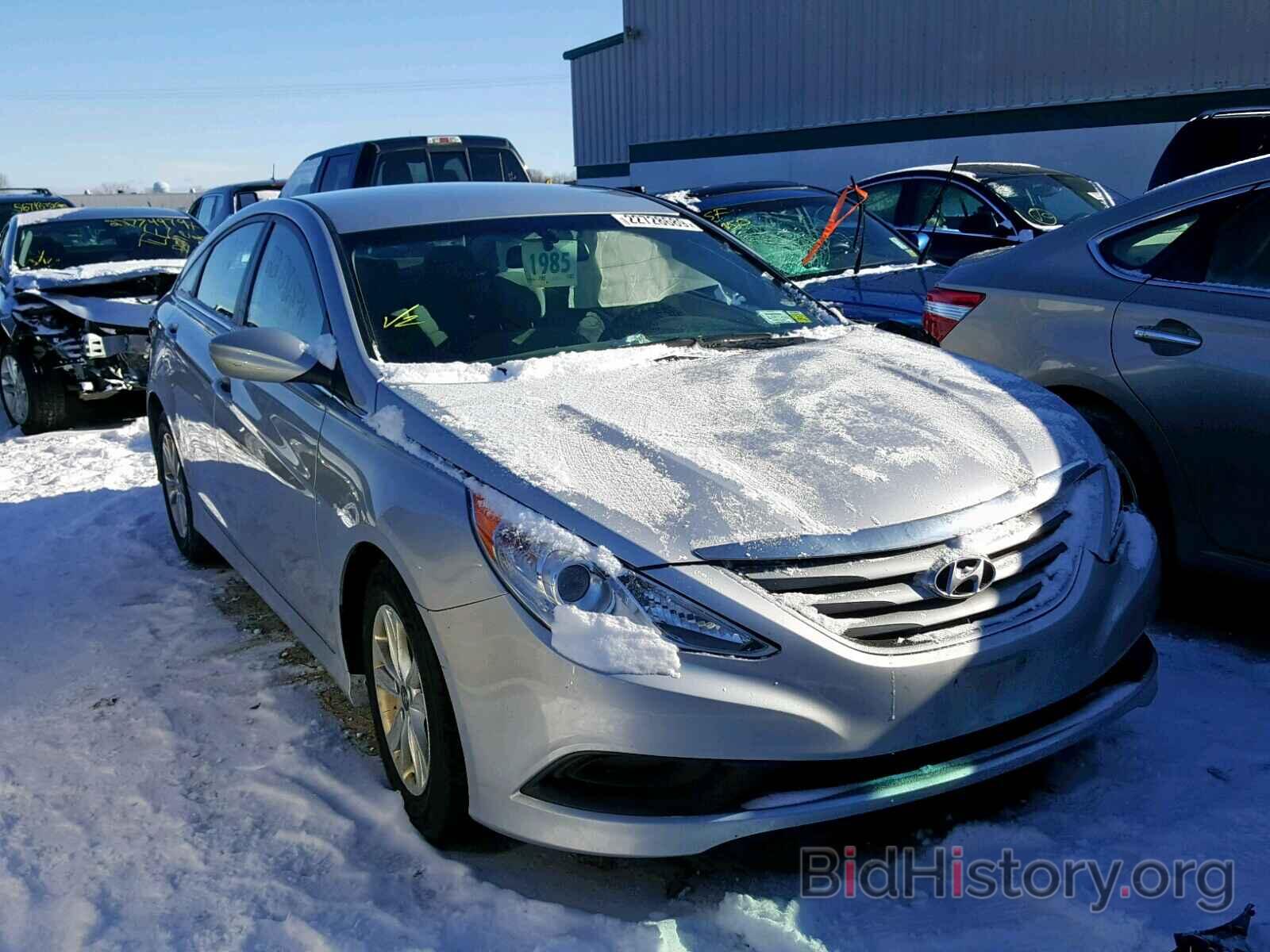 Photo 5NPEB4AC0EH891157 - HYUNDAI SONATA 2014