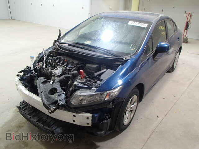 2013 HONDA CIVIC - VIN: 2HGFB2F52DH537958 - Фото 2