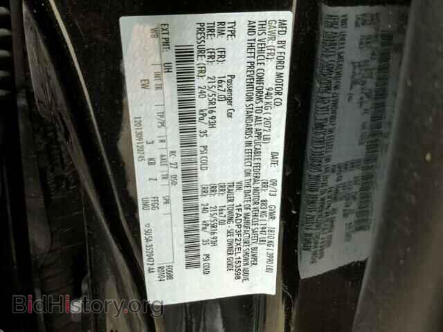 2014 FORD FOCUS - VIN: 1FADP3F2XEL153598 - Photo 10