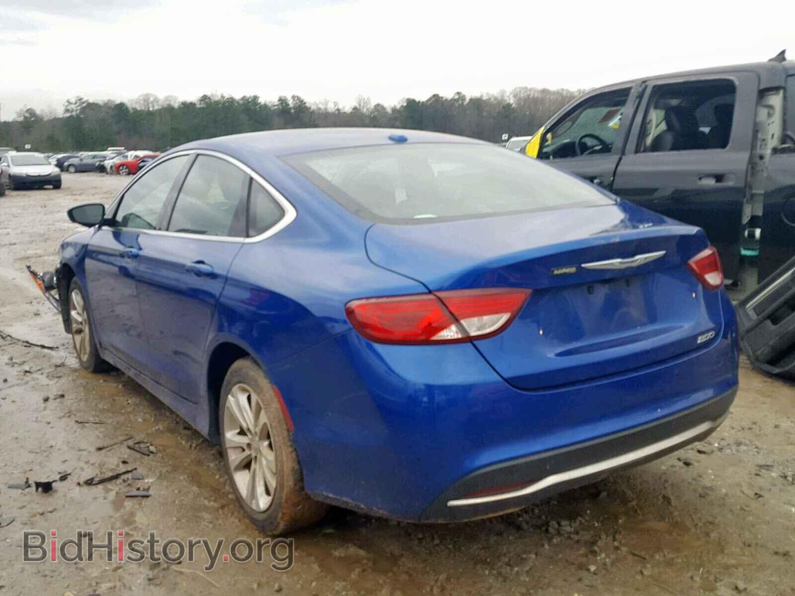 2016 CHRYSLER 200 - VIN: 1C3CCCAB0GN106990 - Фото 3