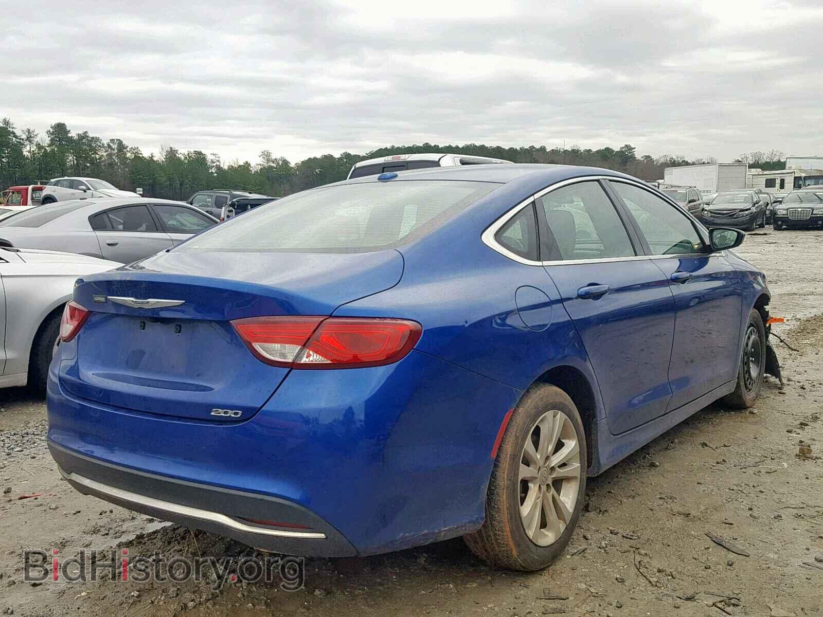 2016 CHRYSLER 200 - VIN: 1C3CCCAB0GN106990 - Фото 4