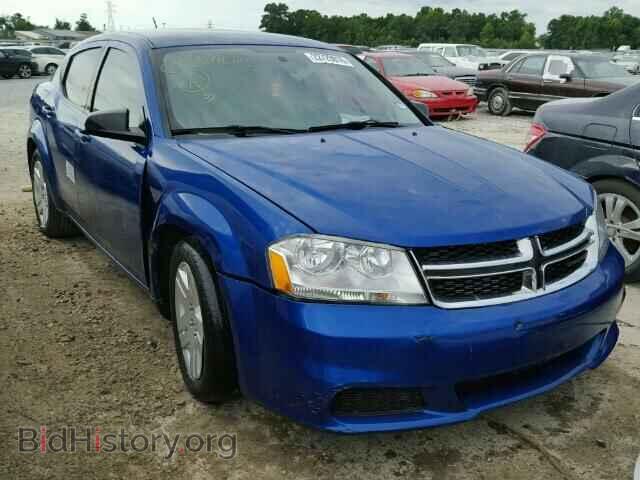 Photo 1C3CDZAB8DN514472 - DODGE AVENGER 2013