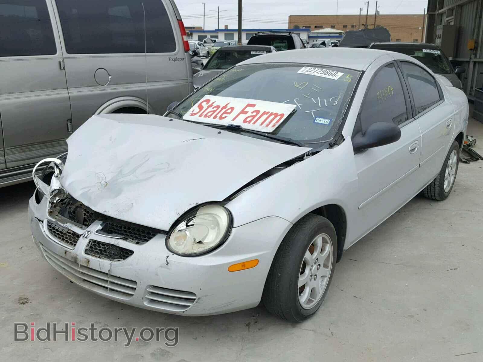 2005 DODGE NEON - VIN: 1B3ES56C05D280163 - Фото 2