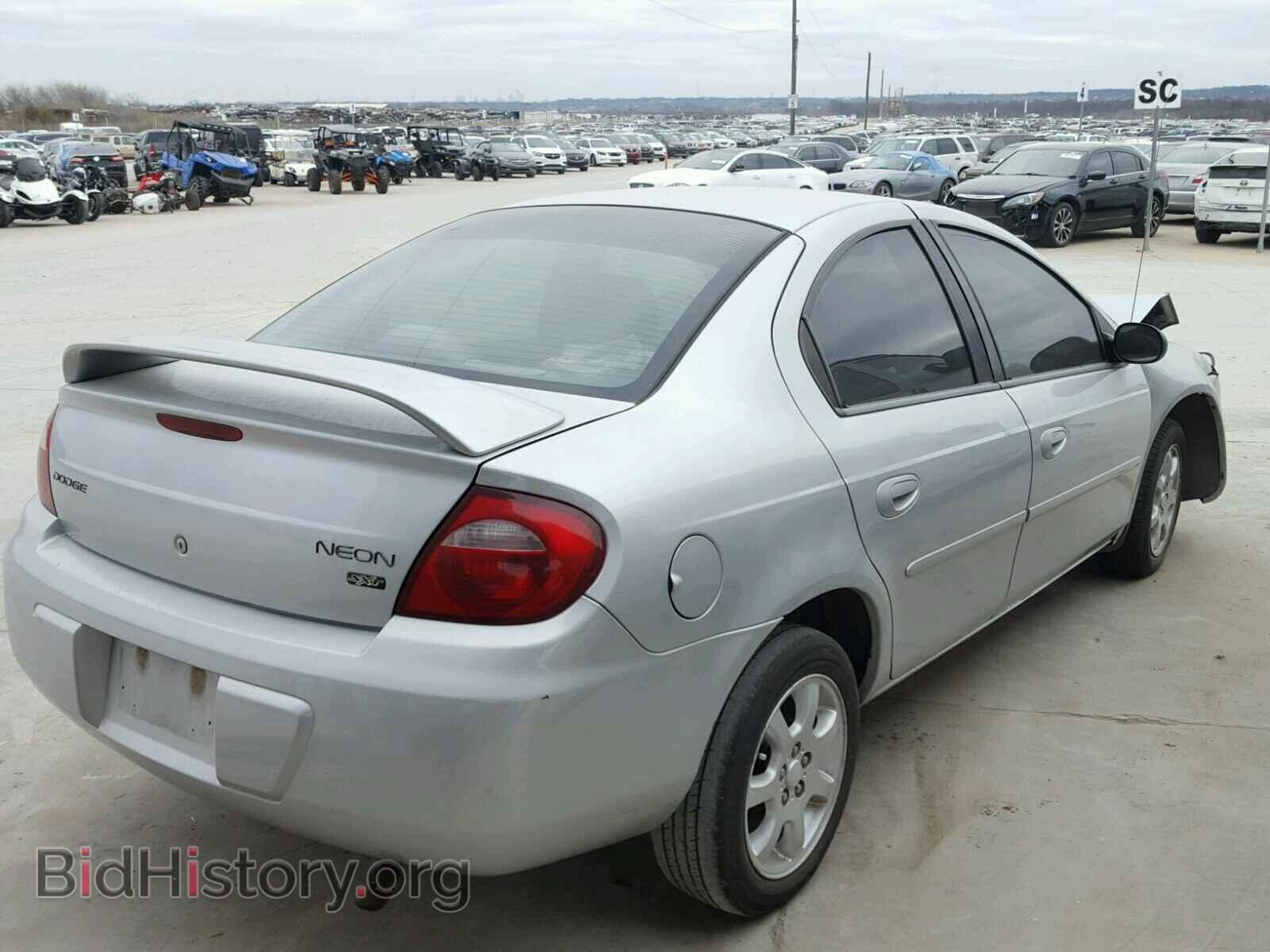 2005 DODGE NEON - VIN: 1B3ES56C05D280163 - Фото 4