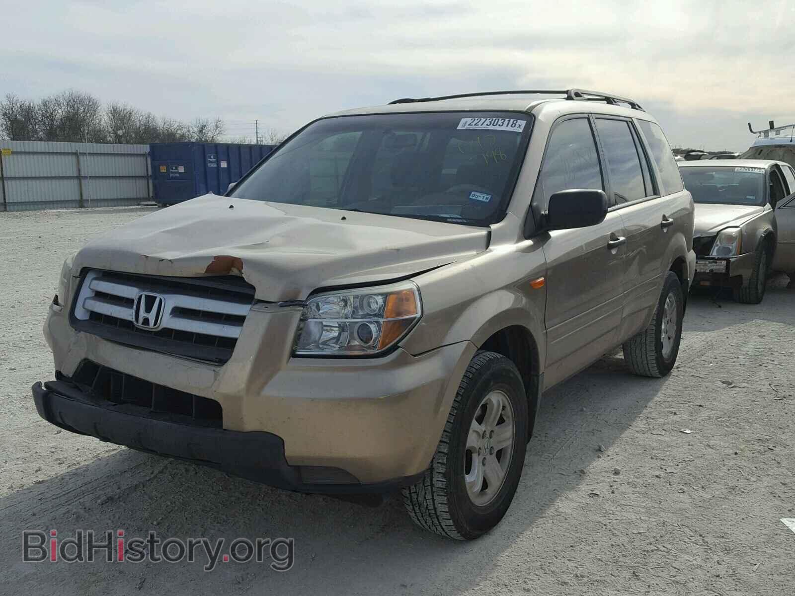 2006 HONDA PILOT - VIN: 5FNYF28196B042798 - Фото 2