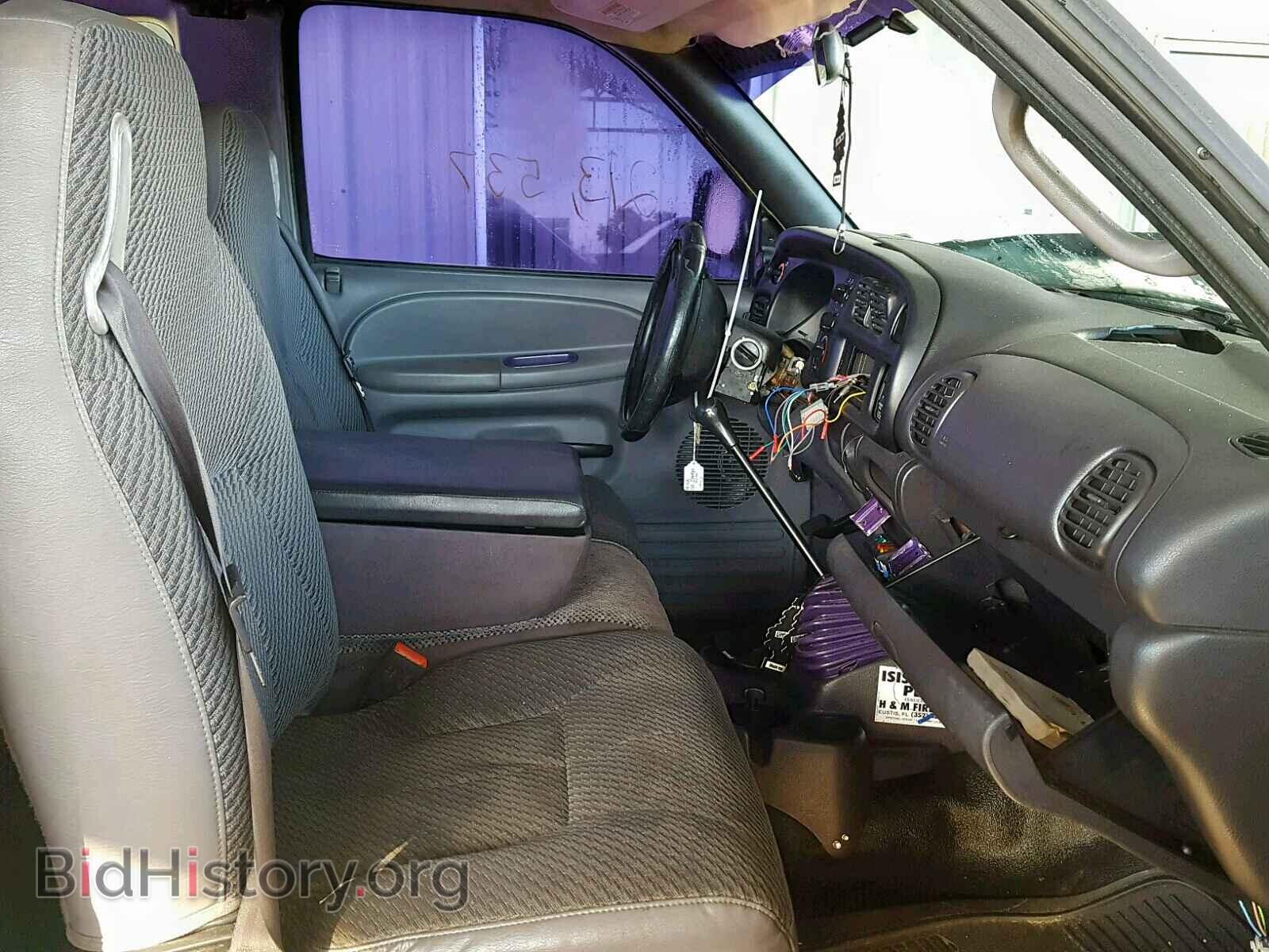 1998 DODGE RAM 1500 - VIN: 3B7HF13Y1WG241952 - Фото 5