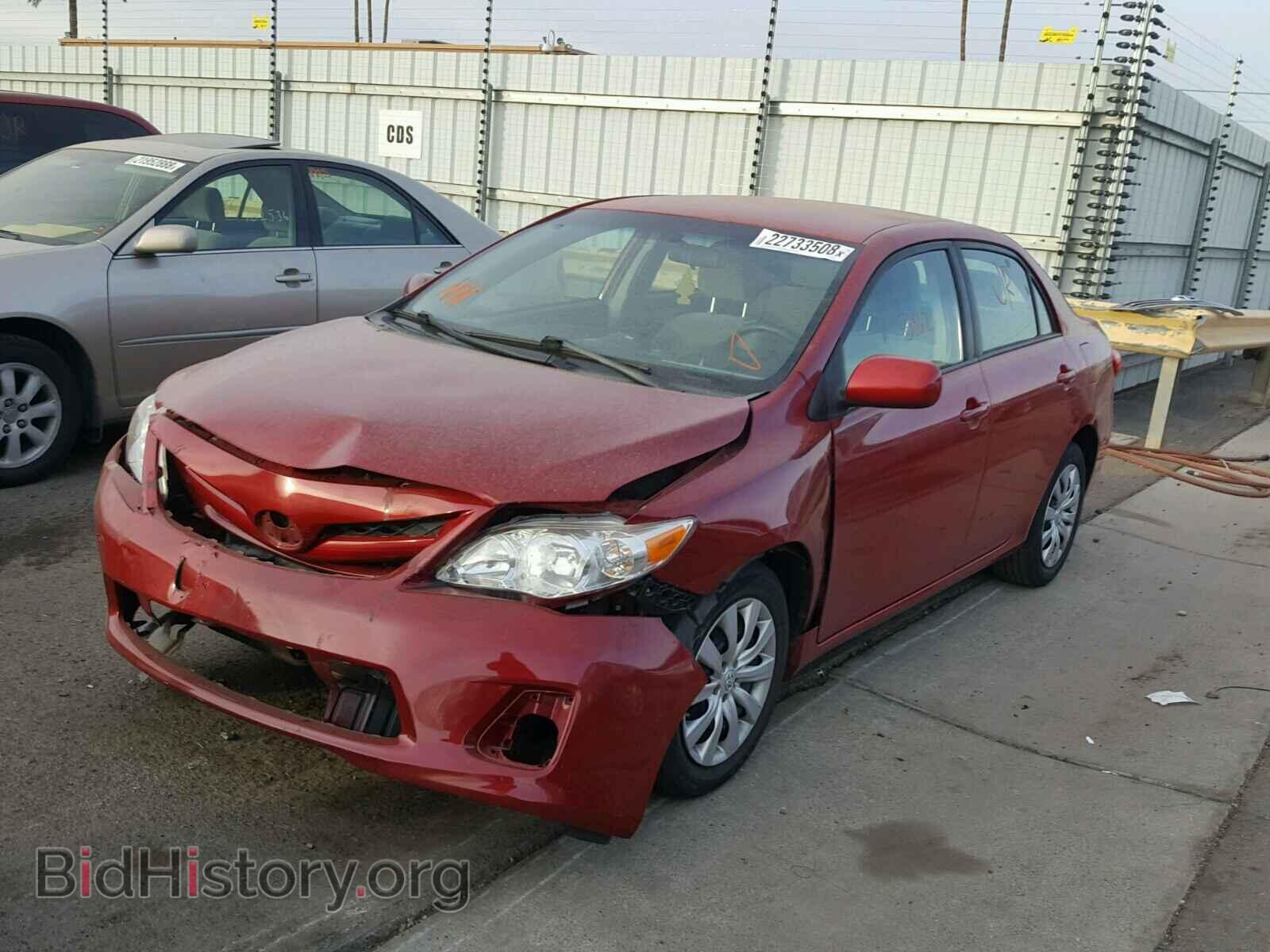 2012 TOYOTA COROLLA BA - VIN: 2T1BU4EE8CC803772 - Фото 2