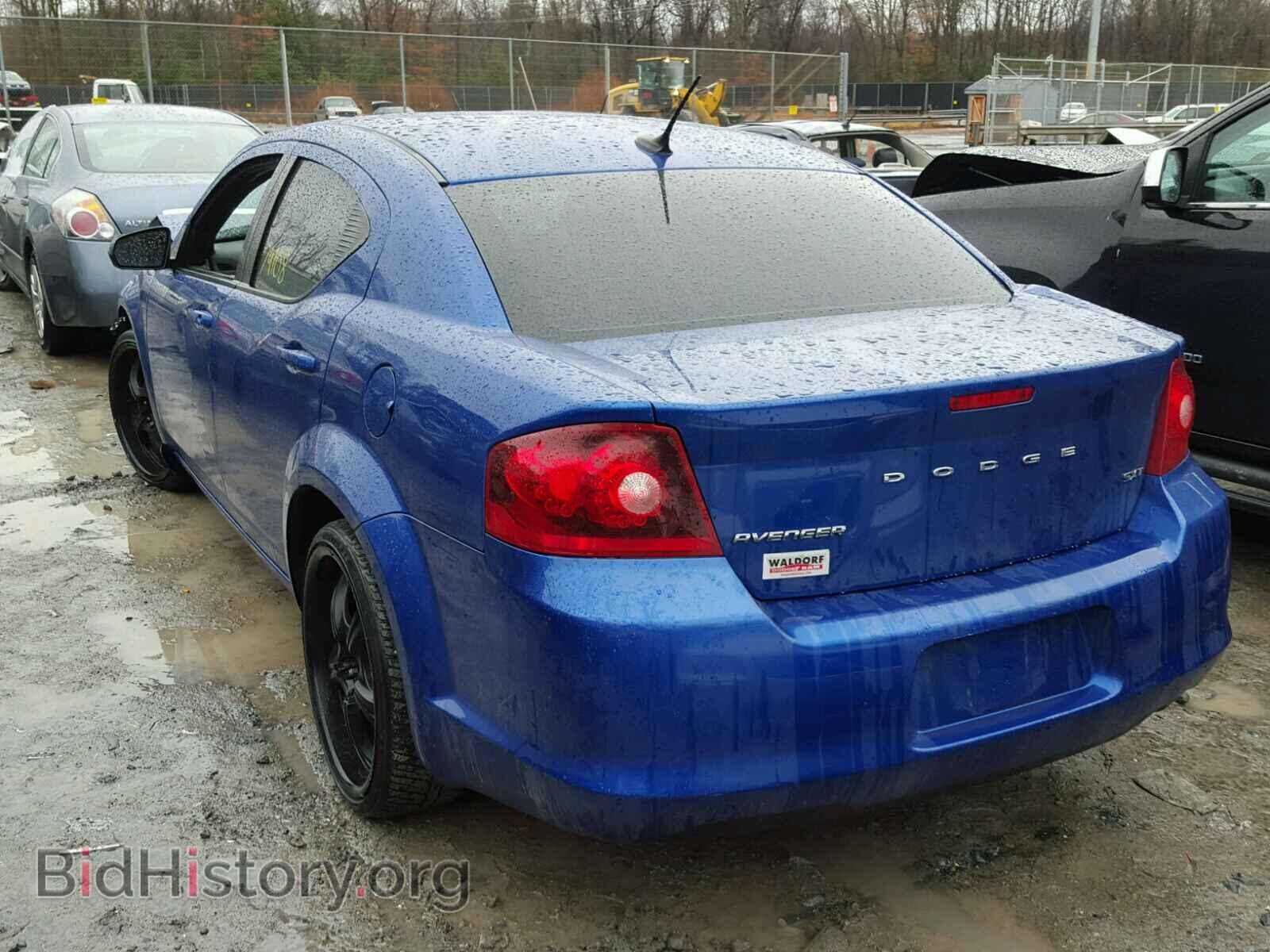2012 DODGE AVENGER - VIN: 1C3CDZCB1CN238471 - Фото 3